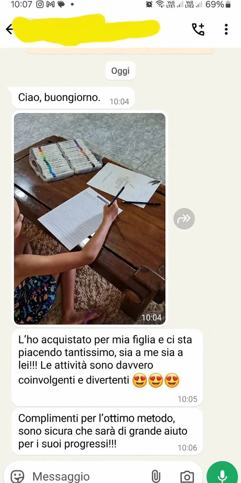 Testimonianza di una mamma brasiliana, tradotta in italiano